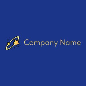 Galaxy logo on a Midnight Blue background - Abstrato