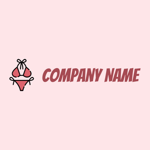 Bikini on a Misty Rose background - Moda & Belleza