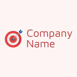Target logo on a Snow background - Abstracto