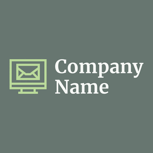 Email logo on a Sirocco background - Entreprise & Consultant