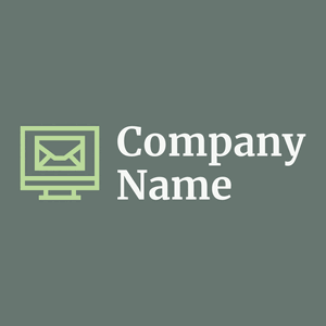 Email logo on a Sirocco background - Handel & Beratung