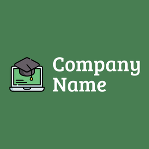 Online learning logo on a Killarney background - Ordinateur