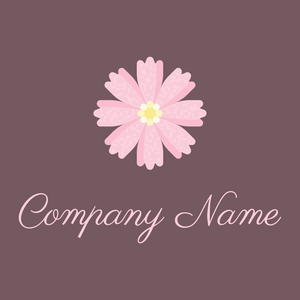 Pink cosmos logo on a Falcon background - Agricultura