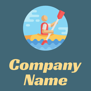 Kayak on a Bismark background - Domaine sportif