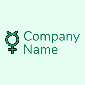 Mercury logo on a Mint Cream background - Religious