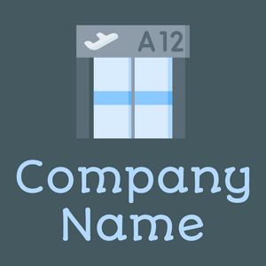 Alice Blue Boarding gate on a San Juan background - Industria
