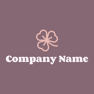 Clover logo on a Ferra background - Abstracto