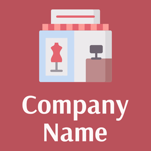 Shop logo on a Blush background - Mode & Schönheit
