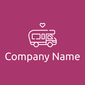 Van logo on a Rouge background - Autos & Fahrzeuge