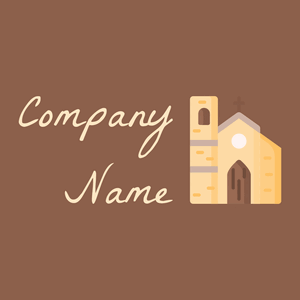 Church on a Spicy Mix background - Religión
