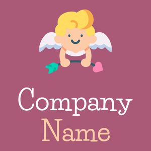 Cupid logo on a Tapestry background - Partnervermittlung