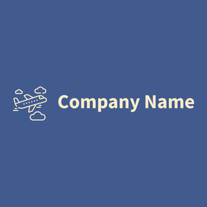 Travel logo on a Mariner background - Voyage & Hotel