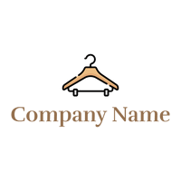 Hanger Closet logo on a White background - Moda & Belleza