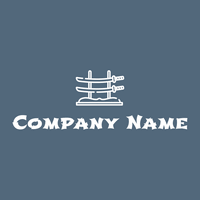 Katana logo on a Bismark background - Sports