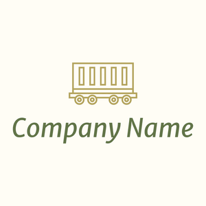 Container logo on a Floral White background - Auto & Voertuig