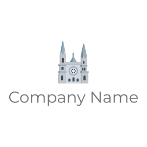 Chartres cathedral on a White background - Arquitetura