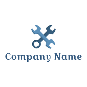 Wrench logo on a White background - Construção & Ferramentas