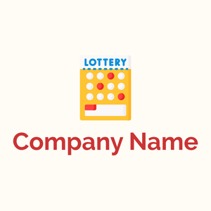 Lottery logo on a Floral White background - Games & Recreation
