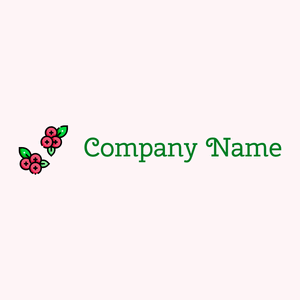 Cranberry logo on a Lavender Blush background - Agricultura