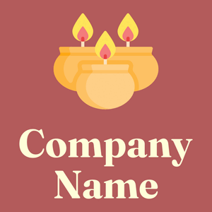 Grandis Candle on a Blush background - Religión