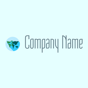 Maps and Flags logo on a Light Cyan background - Medio ambiente & Ecología