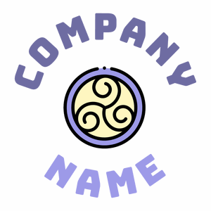Triskelion logo on a White background - Religión