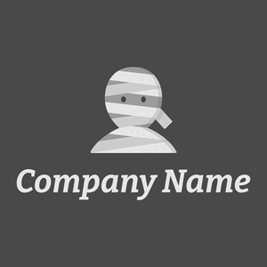 Mummy logo on a Charcoal background - Abstrato