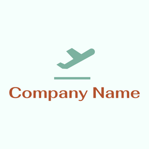 Departure logo on a Mint Cream background - Reizen & Hotel