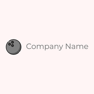 Grey Bowling ball on a Snow background - Juegos & Entretenimiento
