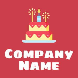 Birthday cake on a Mahogany background - Comida & Bebida