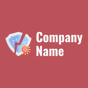 Broken logo on a Blush background - Medical & Farmacia