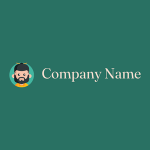 Hipster logo on a Genoa background - Fashion & Beauty