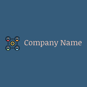 Meeting logo on a Matisse background - Empresa & Consultantes