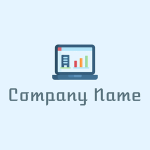 Analytics logo on a Alice Blue background - Negócios & Consultoria