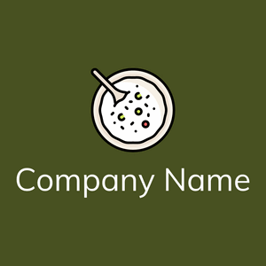 Congee logo on a Army green background - Nourriture & Boisson