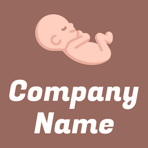 Newborn on a Dark Chestnut background