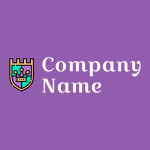 Pennant logo on a Deep Lilac background - Politica
