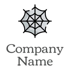 Spider web on a White background - Arte & Entretenimiento