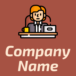 Boss logo on a Crail background - Negócios & Consultoria