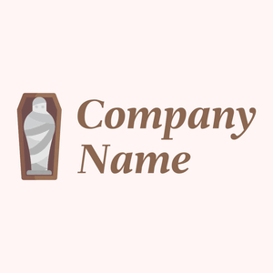 Mummy logo on a Snow background - Abstrato
