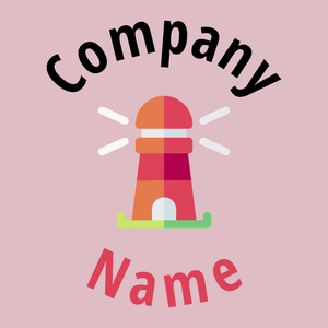 Lighthouse logo on a Melanie background - Arquitetura