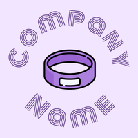 Purple Headband on a Magnolia background - Mode & Schönheit