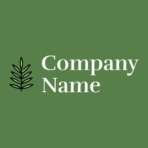 Leaf logo on a Dingley background - Agriculture