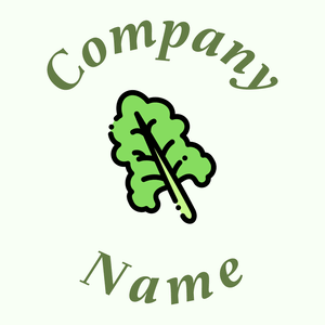 Lettuce logo on a Honeydew background - Comida & Bebida