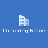 Company logo on a Curious Blue background - Construction & Tools