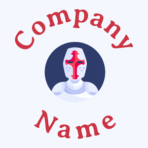 Crusader logo on a Ghost White background - Política