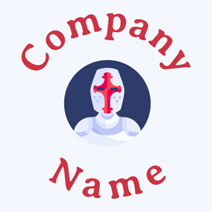 Crusader logo on a Ghost White background - Politik