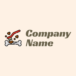 Brush logo on a Seashell background - Entertainment & Kunst