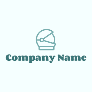Cosmonaut logo on a Azure background - Tecnología