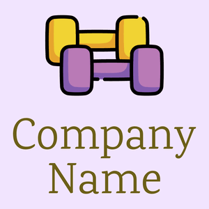 Dumbbells on a Magnolia background - Domaine sportif